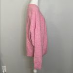 ZARA  Oversized Crewneck Sweater Pink Size Medium Photo 1