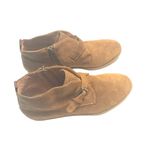 Franco Sarto Womens Cognac Brooke Wedge Ankle Bootie Photo 0