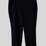 Kasper 14 Petite Professional Polyester Dress Classic Stylist Black Pant Size 14P Photo 4