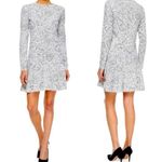 Tory Burch  Black and White Doodle Dress, Women's Size Med. Photo 6