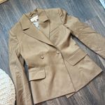 NWT Calden Blazer Jacket in Caramel Brown Size M Photo 11