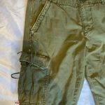 American Eagle 2010 army green cropped cargo pants Photo 2