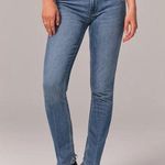 Abercrombie & Fitch Curve Love High Rise Skinny Jean Medium Wash Size 0R / 25 Photo 0