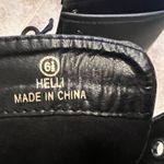 Catherine Malandrino 🆕 Helli lace up combat moto boots faux leather blac… Photo 4