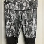 Alo Yoga Alo black and grey scale print goddess ribbed leggings XS Photo 2