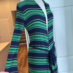 L'Agence L’agence Stripe long duster cardigan Photo 13