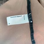 American Apparel Bodycon Nude Floral Dress Photo 5