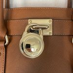 Michael Kors New! Michael  Hamilton East West Satchel Leather in Luggage Photo 5
