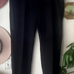 Eileen Fisher  Organic Cotton straight leg‎ dress pants Black Women’s SIZE XL Photo 0