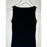 Norma Kamali Black Jersey Tank Midi Dress
Size XS Sleeveless Minimalist LBD Photo 9