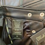 BLANK NYC Black Leather Skirt Photo 2