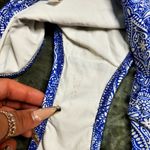 Helen Jon Blue Paisley Print 2 Piece Swimsuit Size XS Photo 5