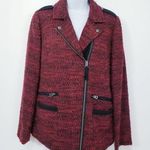 Lucky Brand  Tweed Multi Zip Pockets Jacket Photo 0