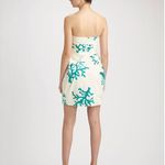 Moschino NWOT  coral print strapless dress Photo 1