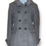 Metaphor  Hooded Grey Peacoat Photo 7
