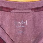 Isabel Maternity  purple tie dye crewneck sweatshirt Photo 3