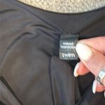 Naked Wardrobe  Black Front Tie Bikini Photo 5