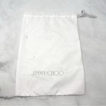 Jimmy Choo Basette Pearl Embellished Raffia Pointed Toe Slide Mule Flat Shoes 38 Photo 13