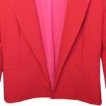Love...Ady  Blazer Business Casual Jacket Red 3/4 Sleeve Sz S NWOT Photo 4