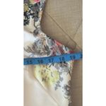 Yoana Baraschi Floral Beaded Sleeveless Dress Women's Knee Length Party Casual 2p Photo 5