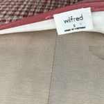 Aritzia  Wilfred Jazz Seersucker Mini Dress‎ Pink Gingham Size Small Photo 8