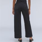 Everlane The Organic Wide-Leg Pant in Black Size 2 NWT Photo 1