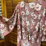 Andrée Andree Floral Tie Cardigan Duster Photo 1