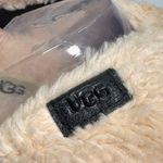 UGG Fuzz Sugar Cross Slide Natural Casual Classic Comfy Outdoor Fall Cozy Style Photo 10