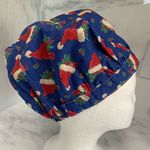 Christmas scrub hat Blue Photo 0
