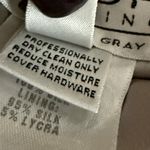 St. John  Evening by Marie Gray Silver Chiffon Overlay Ballet Coquette Skirt Photo 5