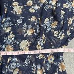 secret treasures  Floral Satin Robe - Navy and Gold 2XL Photo 3