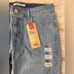 Levi's  710 Ulta Skinny Light Blue Pinstripe Jeans Photo 2