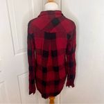 Cloth & Stone  Flannel Raw Hem Photo 2