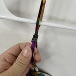 Xxi  VTG Pleated Tiered Y2K Barbiecore Mini Slip Dress Babydoll Floral USA Sz M Photo 2