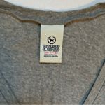 Victoria's Secret  Pink- Gray Button Down V-Neck Cardigan w/ Rhinestone Pockets Photo 3