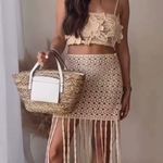 ZARA  Crochet Skirt Photo 2