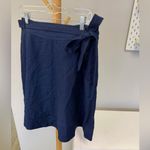 Banana Republic  Navy Blue Line. Blend Skirt Size 10 Photo 1