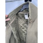 The North Face Caroluna Fleece Full Zip Up Jacket Sherpa Lined Green Womens Med Photo 3