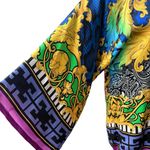 NWT, Sauvage Swim Silk Kimono, One Size Blue Size undefined Photo 8