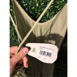 prAna  Agave Green Fernie Tencel Modal Jumpsuit Size Medium NWT Photo 4