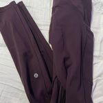 Lululemon Burgundy  Leggings Photo 0