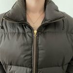 Vintage American Eagle Brown Ultra Puffer Goose Down Jacket Size M Photo 4