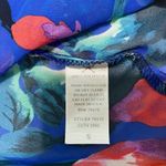 Everly ‎ Floral Racerback Tank Top Blue Size Small Photo 2