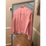 Peter Nygard  100-% Leather‎ Jacket Size Medium Blush Pink:Full Zip Photo 4