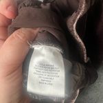 Johnny Was  Women Size XL Velvet Wide Leg‎ Pant Large Butterfly Embroidered Brown Photo 7