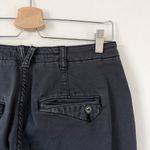 Anthropologie Pilcro Slouchy Chino Wide Leg Pants in Sundrenched Black 25 Photo 9