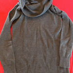 French Connection  Sweater Womens Small Gray Pullover Cowl Neck Long Sleeve Photo 0