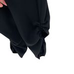 Amanda Uprichard Lowell Jumpsuit Sleevless Racerback Ruched Leg Black Size XS Photo 6