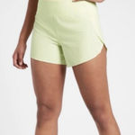 Athleta  Run With It Shorts Medium Green Athleisure Running Training Gym‎ Sporty Photo 0