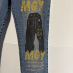 Jeans D Graphic Denim 11 Juniors MGY Y2K Revival Streetwear Statement Boot Cut Blue Size undefined Photo 3